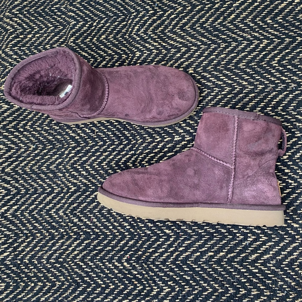 Purple Ugg boots